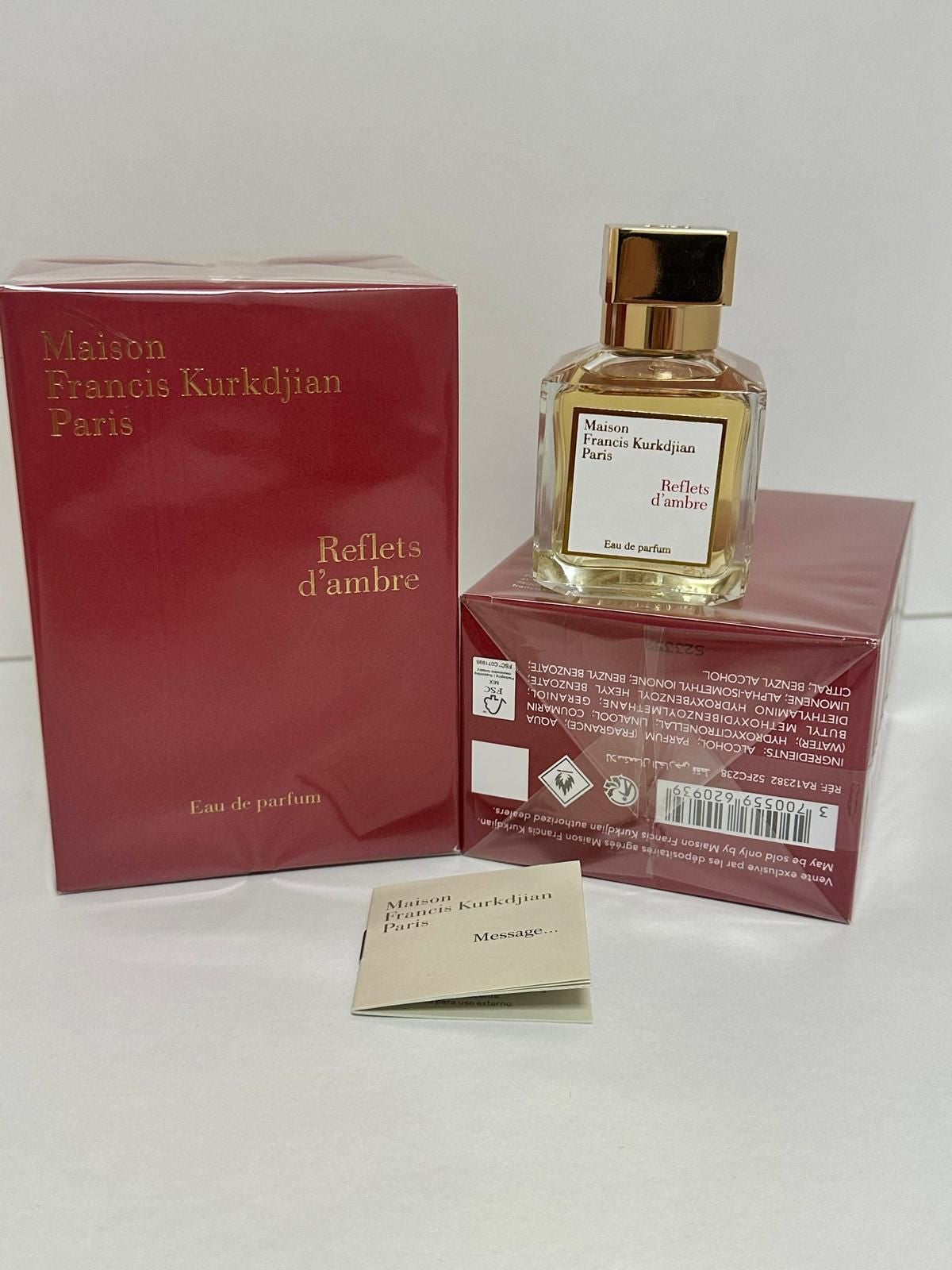 Maison Francis Kurkdjian Reflets D'Ambre Maison Francis Kurkdjian Unisex Parfüm
